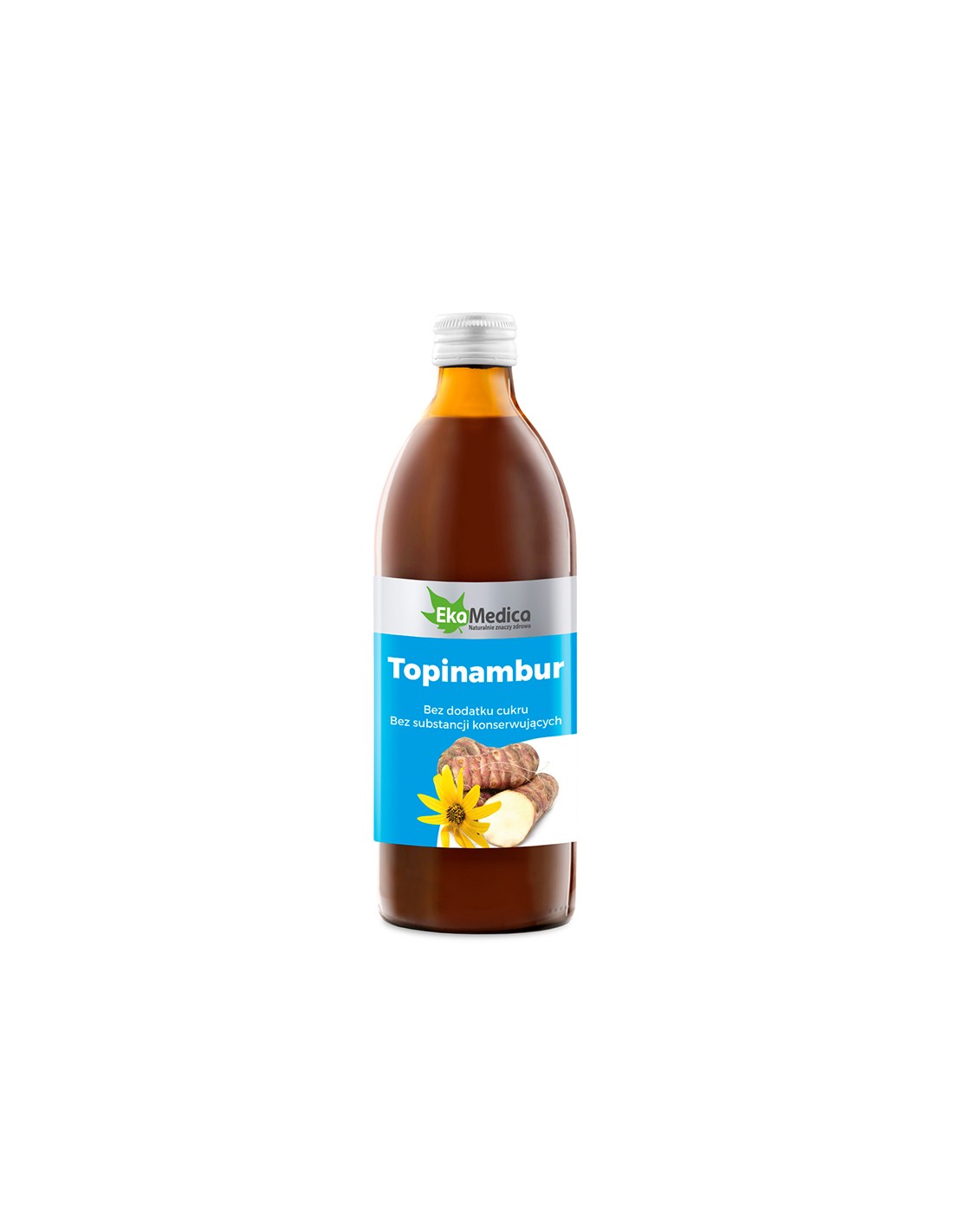 Suc de topinambur cu camu-camu și vit natural. C - Controlul glicemiei și colesterolului, 500 ml, 10 doze