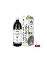 Suc de ridiche neagră pentru stomac și ficat, 500 ml, 10 doze