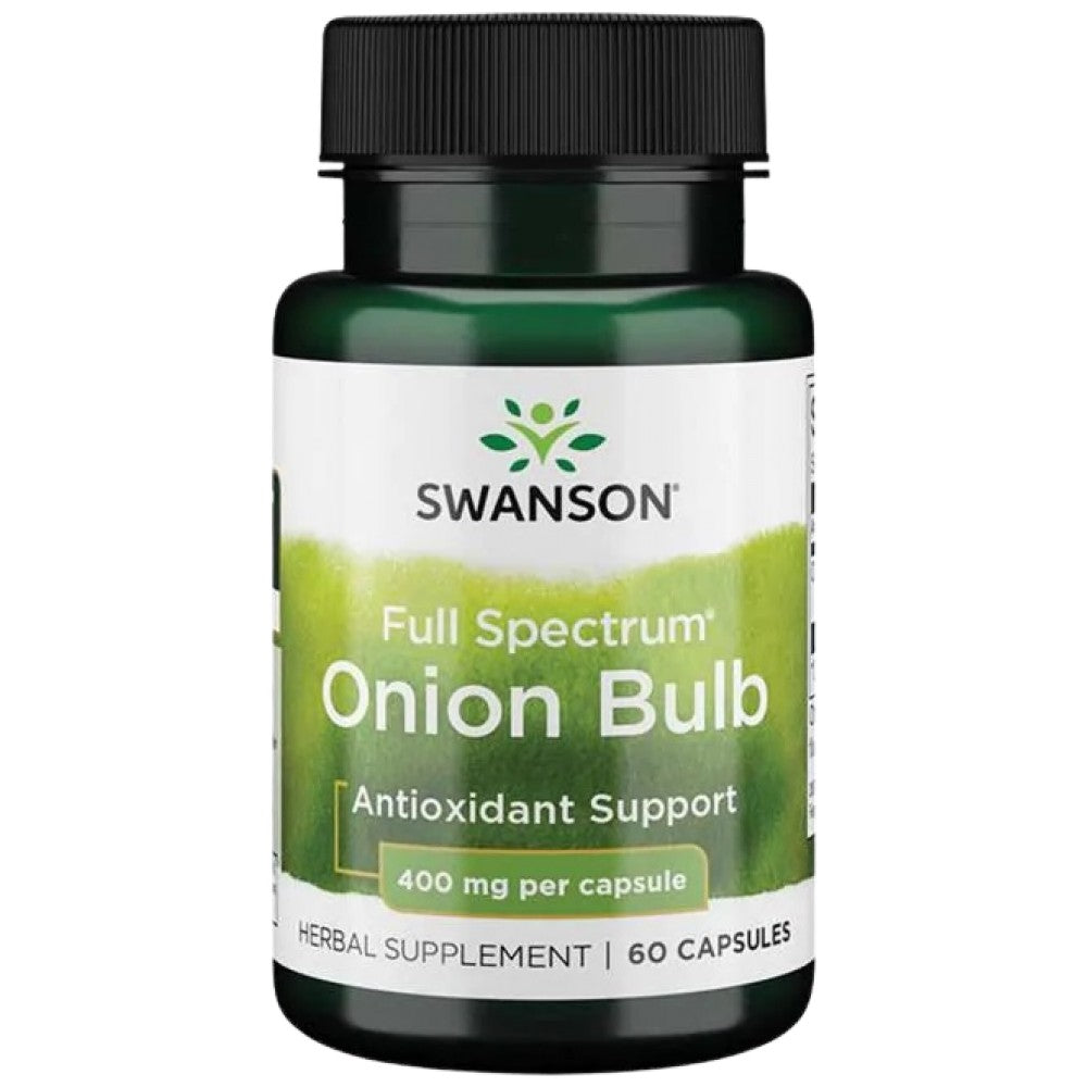 Bulb de ceapă cu spectru complet 400 mg 60 capsule