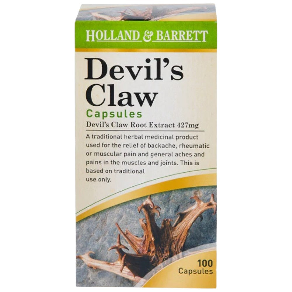 Gheara diavolului 427 mg - 100 capsule