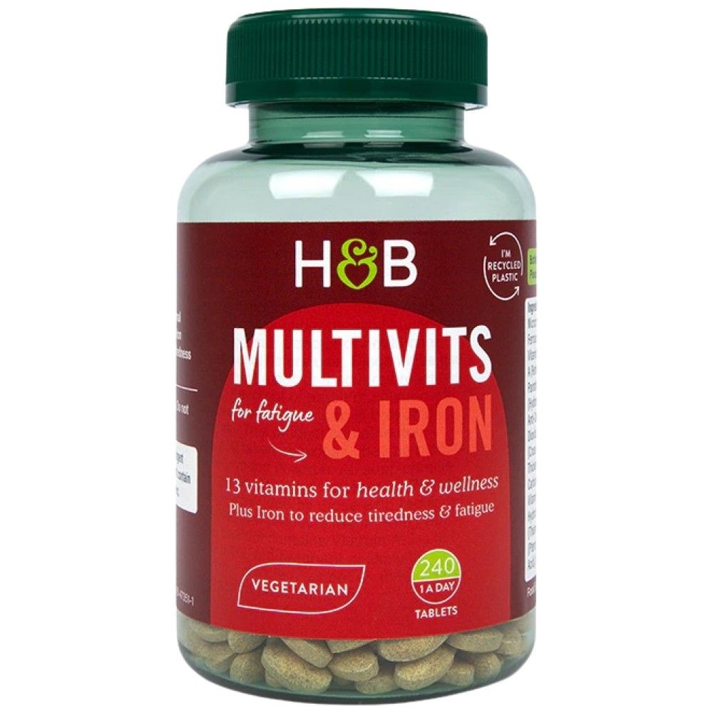Multivits și fier - 240 tablete