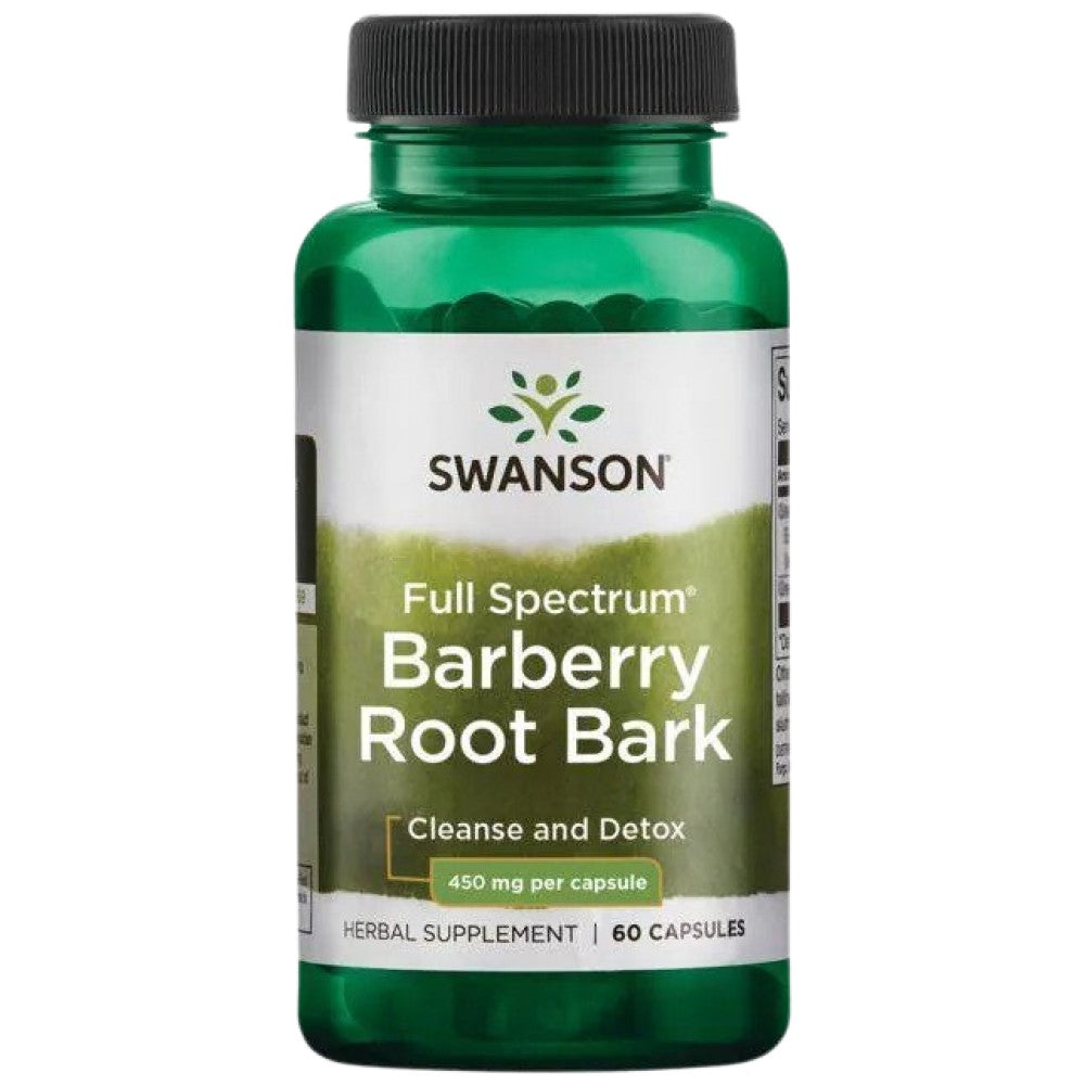 Full Spectrum Barberry Root Bark 450 mg 60 capsule