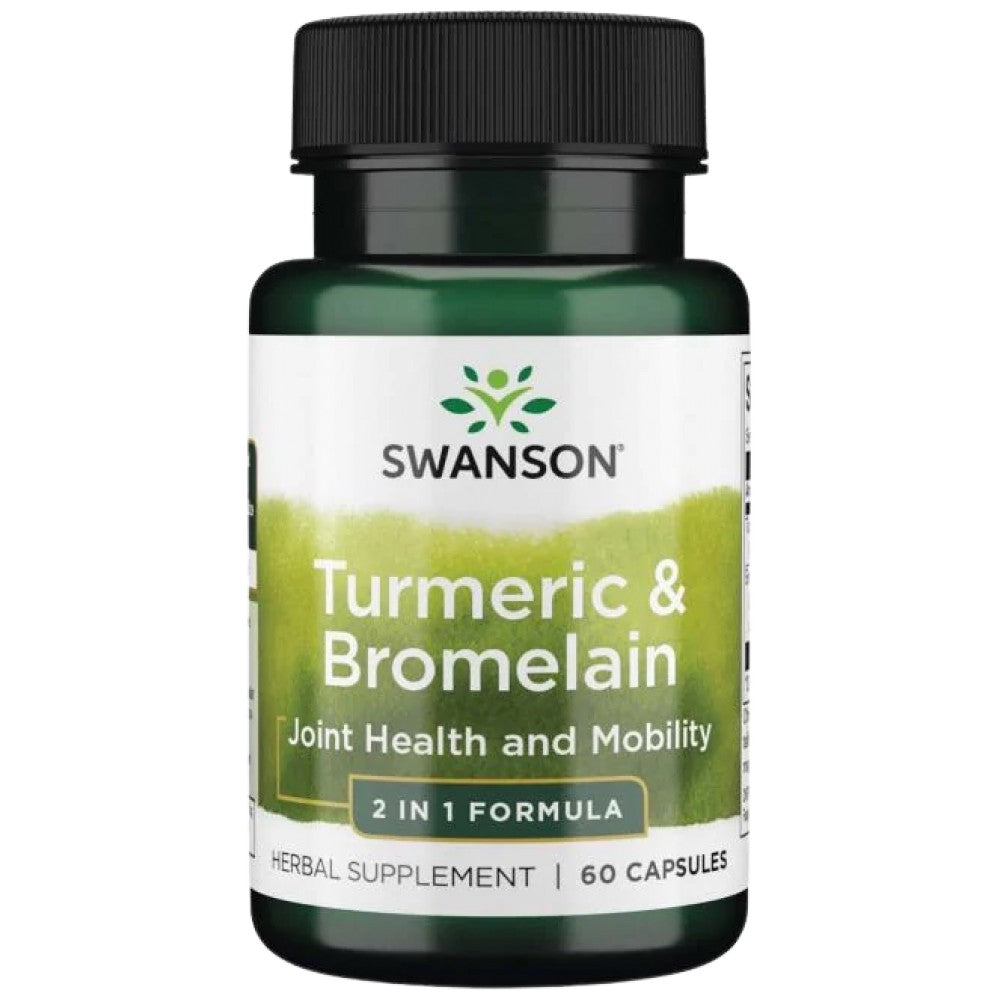 Turmeric și Bromelaină 60 capsule