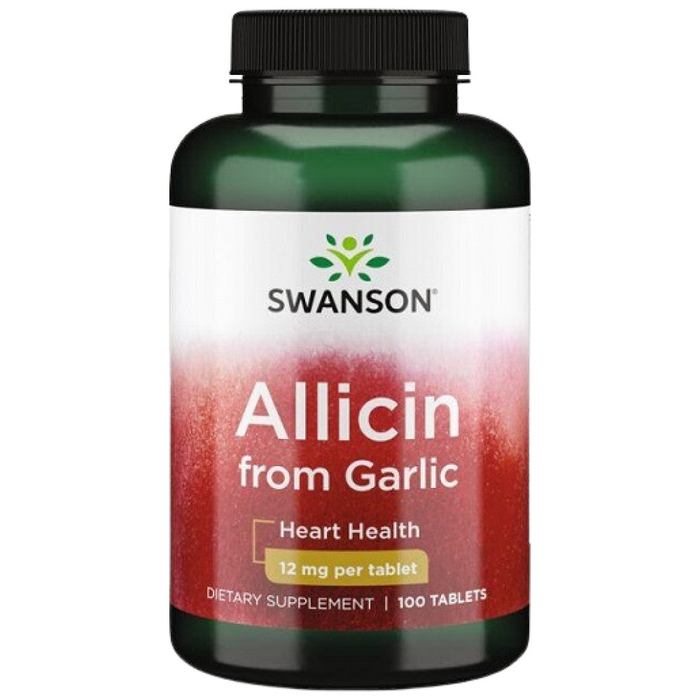 Alicina din usturoi 12 mg 100 tablete