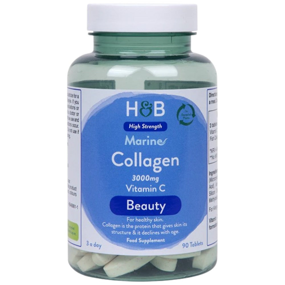 Colagen marin cu vitamina C 3000 mg - 90 tablete