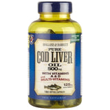Ulei de ficat de cod 500mg | Cu Multi Vitamine - 180 capsule de gel