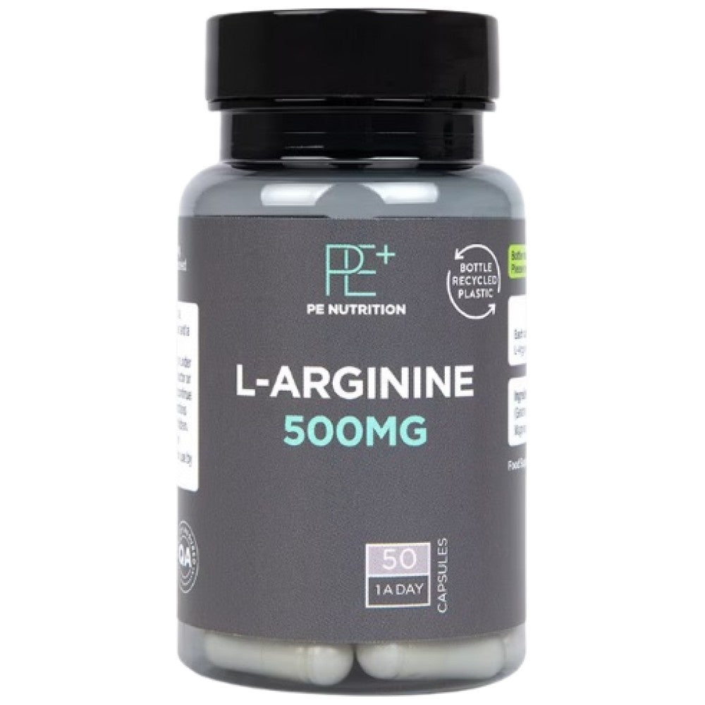 PE Nutriție | L-Arginina 500 mg - 50 capsule