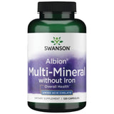 Albion Multi-Mineral Fara Fier 120 capsule