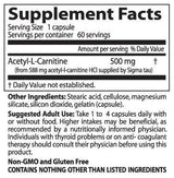 BEST Acetil-L-Carnitina 500 mg - 120 capsule