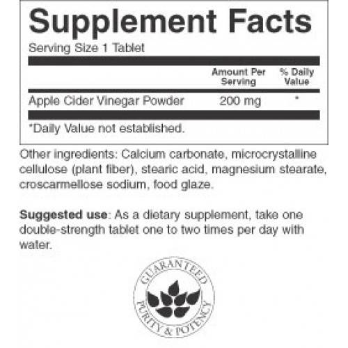 Otet de mere 200 mg - 30 tablete
