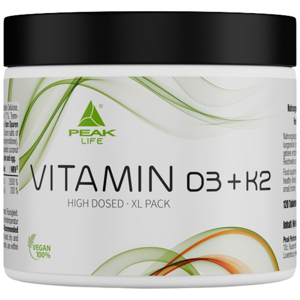 Vitamina D3 + K2 120 tablete