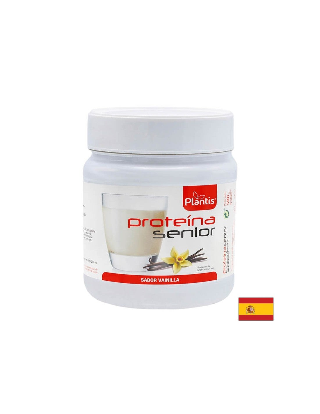 Proteine ​​din zer pentru peste 55 de ani - Împotriva pierderii musculare, 500 g, aromă de vanilie