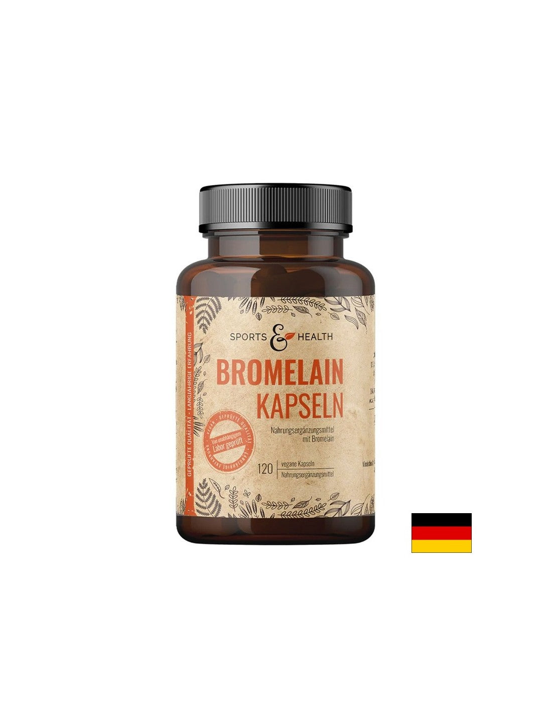 Digestie bună - Bromelaină, 550 mg x 120 capsule