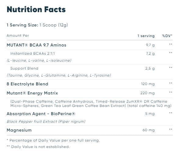 BCAA 9,7 ENERGIE - 0,780 kg