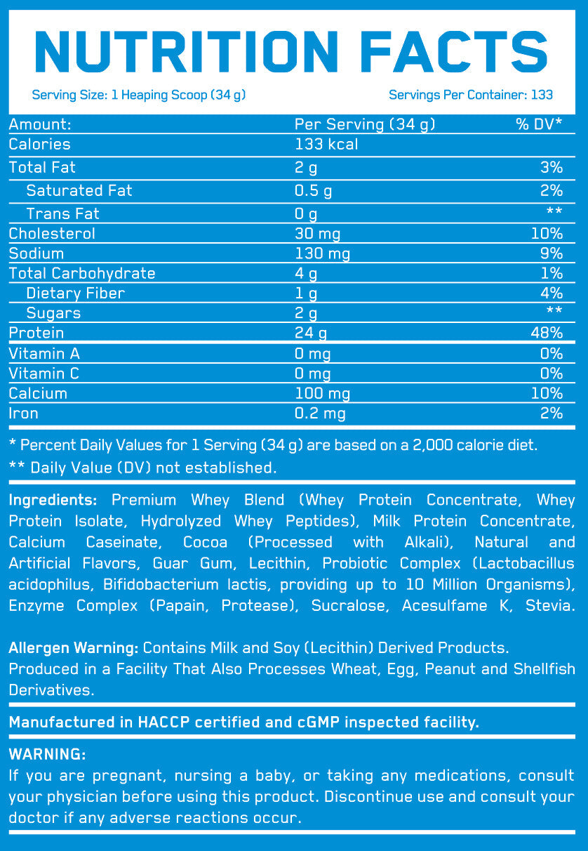 Whey Build - 4,54 KG