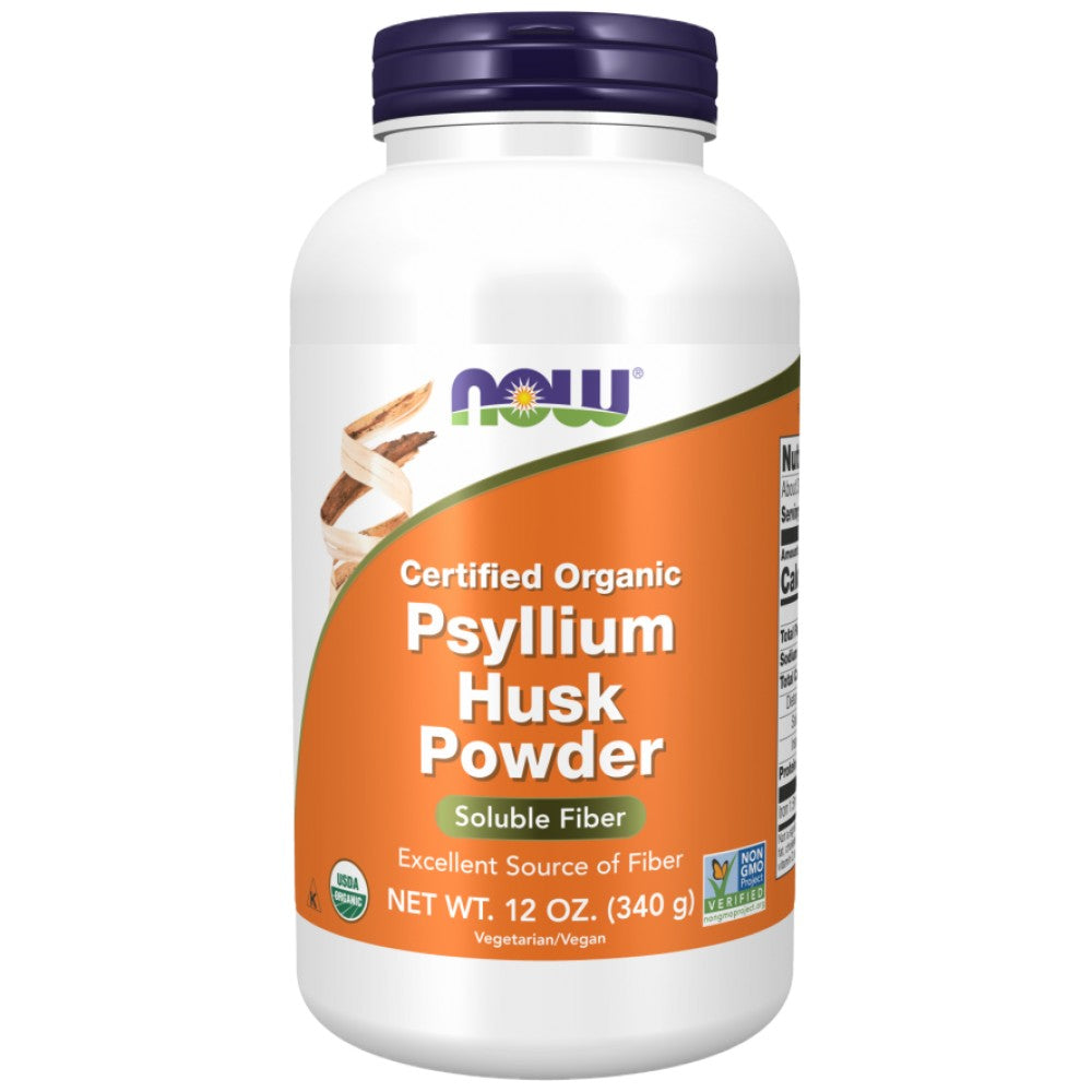 Pulbere de coajă de psyllium / organic - 340 grame
