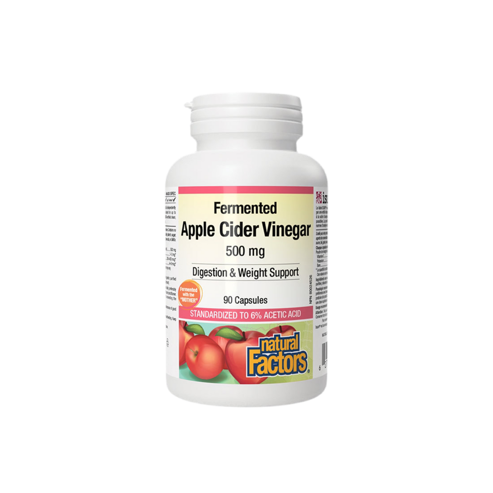 Otet de mere 500 mg x 90 capsule Natural Factors