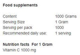 Vitamina C antioxidant | Pudră 100% vitamina C - 500 grame
