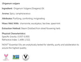Ulei de oregano | Origanum Vulgare 100% pur - 30 ml