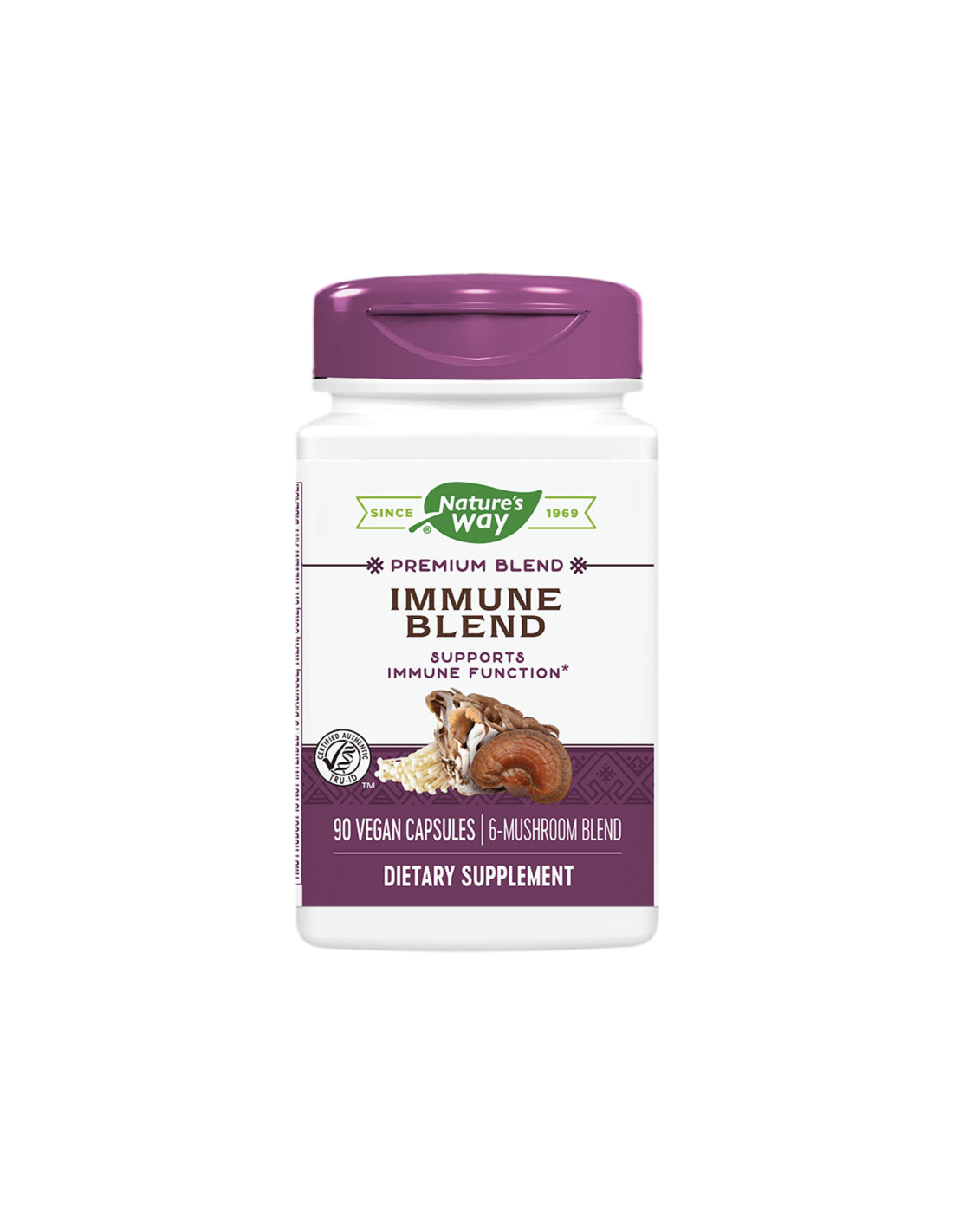 Formula Strong Immunity - Amestec de 6 ciuperci medicinale - Amestec imunitar, 90 capsule Nature's Way