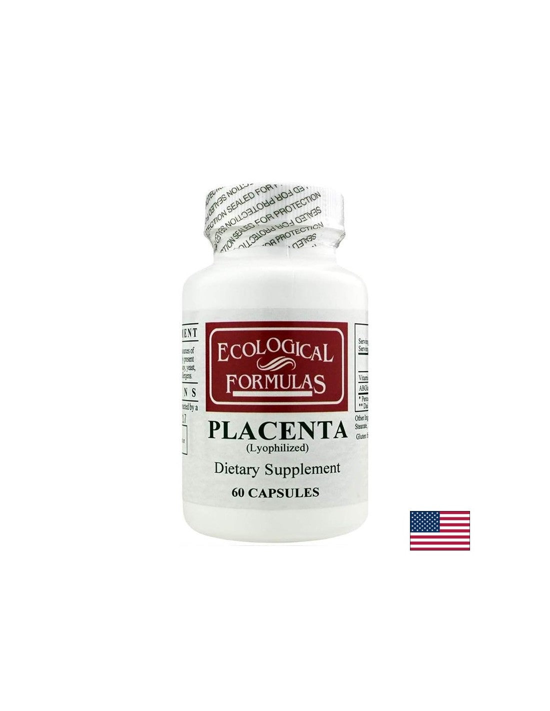 Imunitate - Placentă bovină liofilizată + vitamina C, 60 capsule