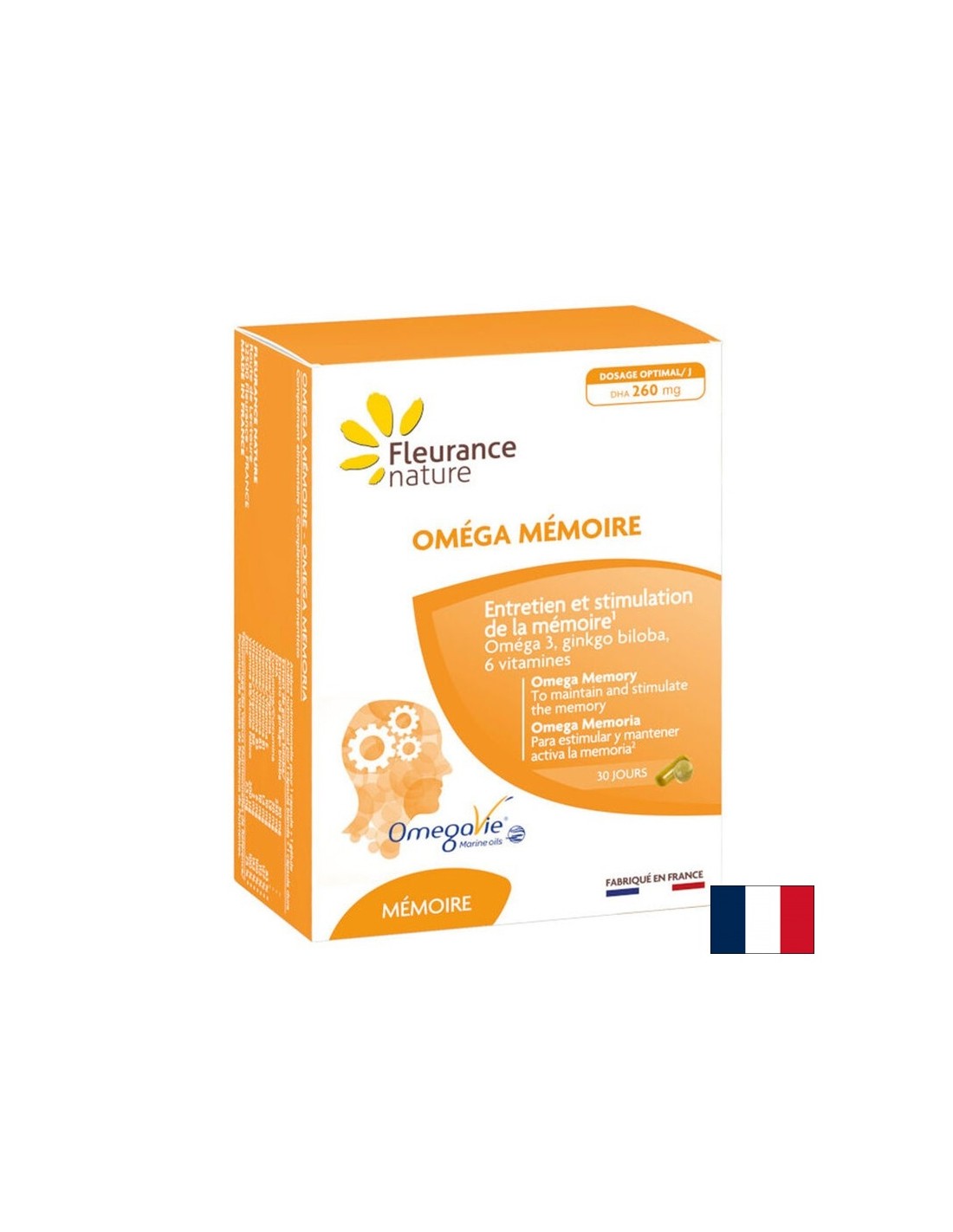 Omega+ Memory Formula, 60 capsule, pachet duo