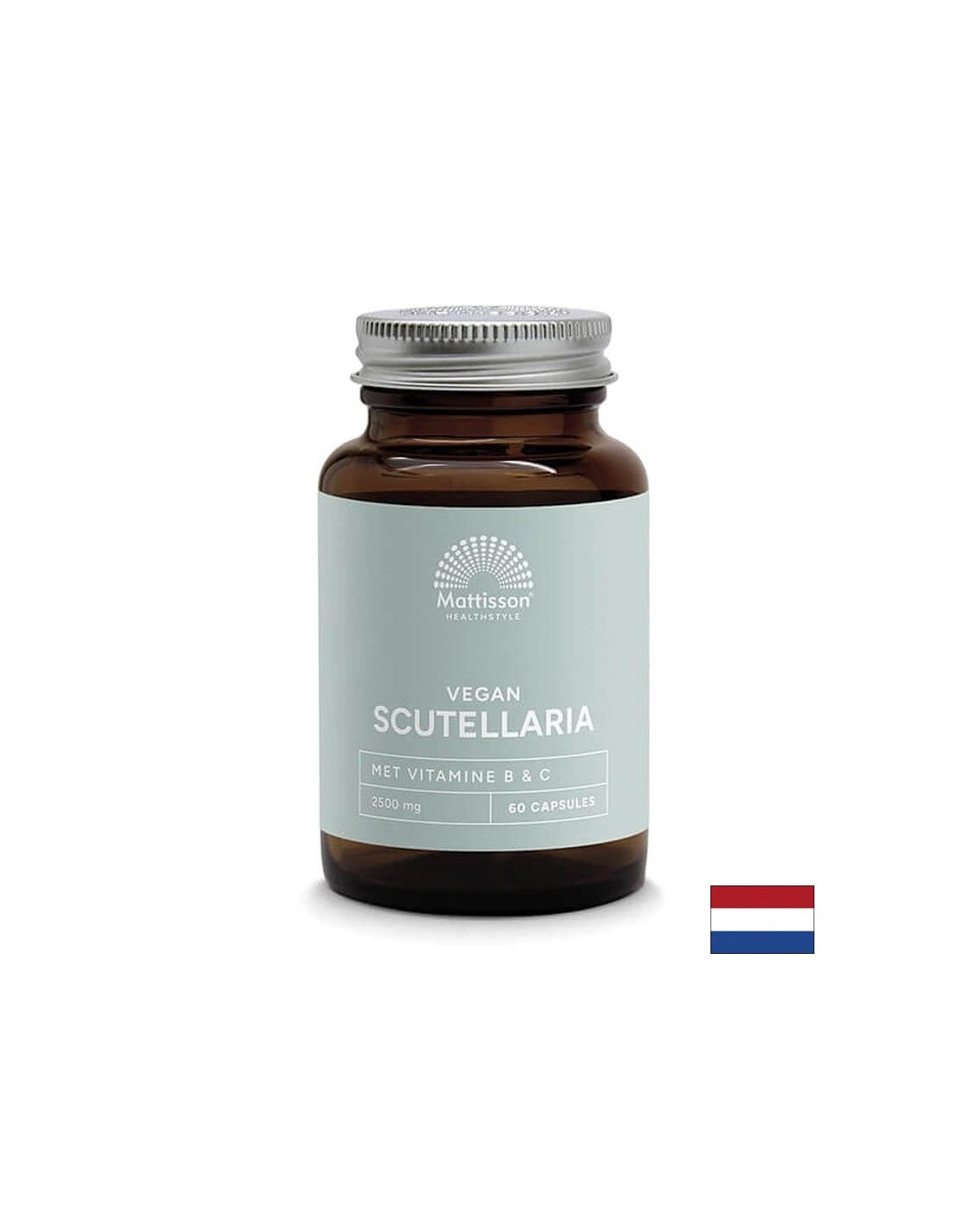 Insomnie și imunitate - Scutellaria (Shelmnik Baikalski) + vitamina B, C și curcumină, 60 capsule Mattisson Healthstyle