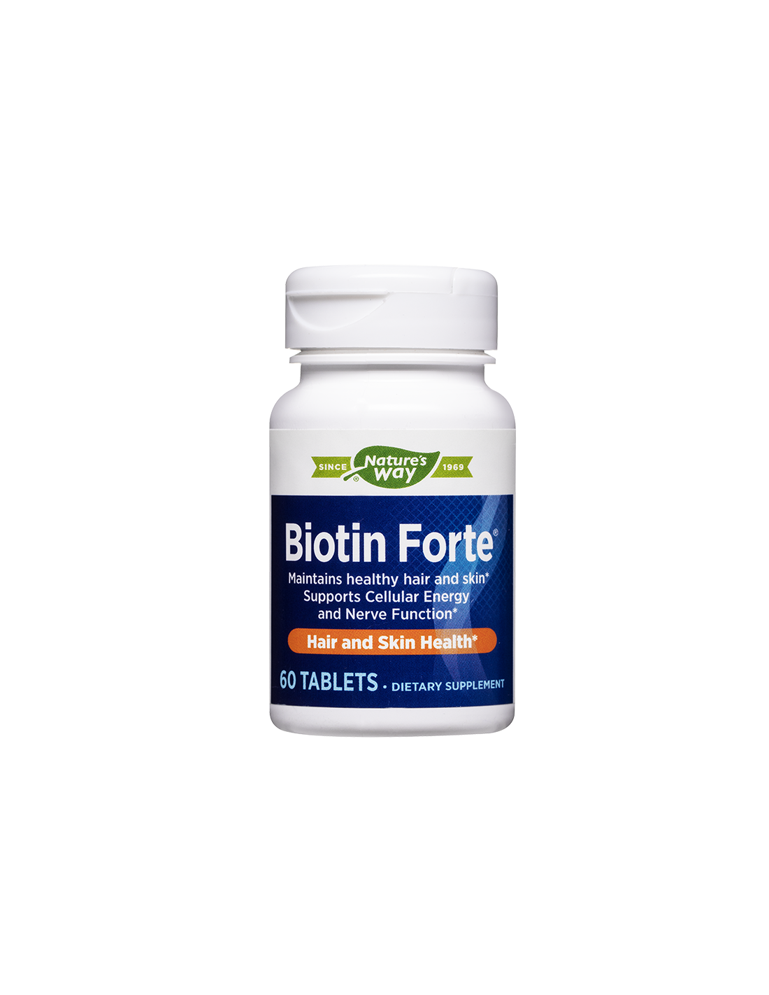 Biotin forte - par, piele si unghii - Formula cu vitamine, 60 tablete