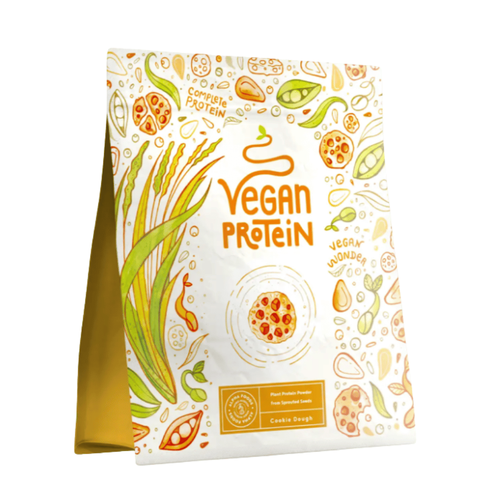 Proteină vegană - Aroma aluatului de prăjituri (600 g) de Alpha Foods
