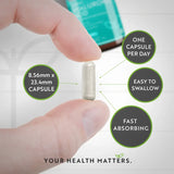 Acid Hialuronic 600 mg / Acid Hialuronic 600 mg / 90 capsule, 90 zile/ Nutravita