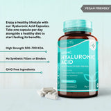 Acid Hialuronic 600 mg / Acid Hialuronic 600 mg / 90 capsule, 90 zile/ Nutravita