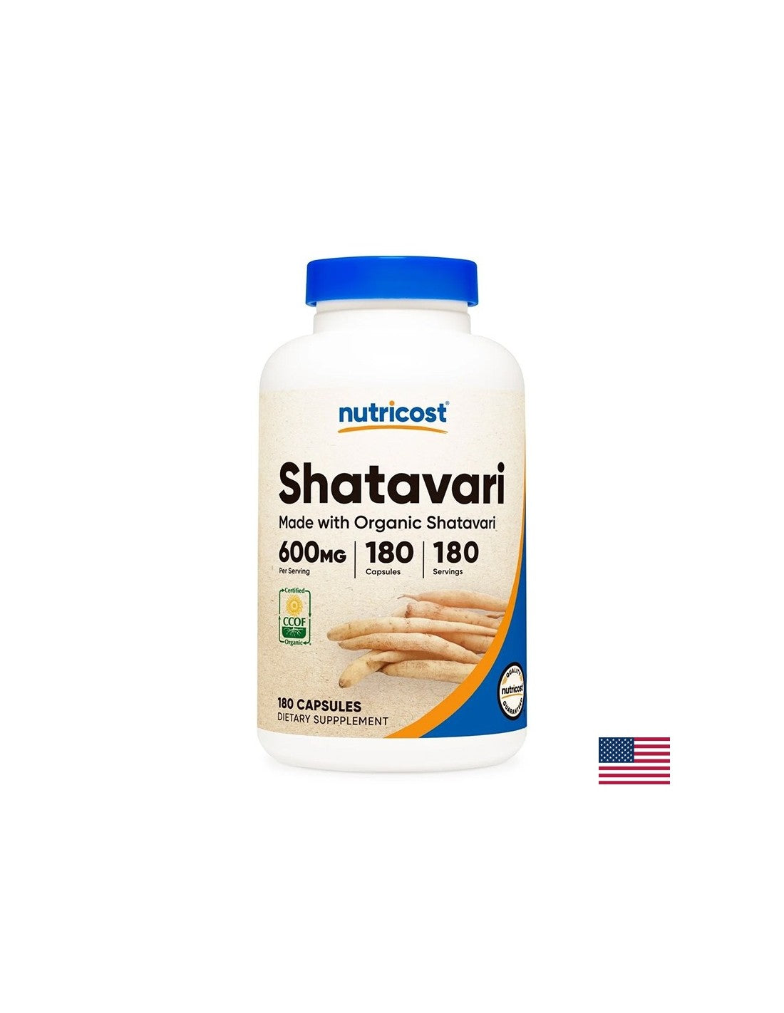 Sănătatea femeii - Shatavari (rădăcină), 600 mg x 180 capsule