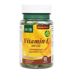 Vitamin E (Vitamin E) 400 IU 90 capsules HOLLAND & BARRETT - Nutra Best Europe