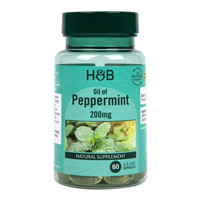 Oil of Peppermint 200 mg - 60 capsules - Nutra Best Europe