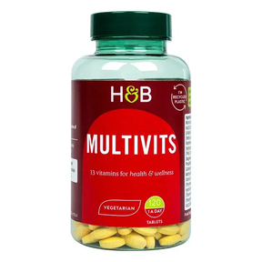 Multivitamins and minerals (Multivits) 120 tablets HOLLAND & BARRETT - Nutra Best Europe