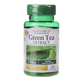Green Tea Extract 750mg 100 tablets HOLLAND & BARRETT - Nutra Best Europe