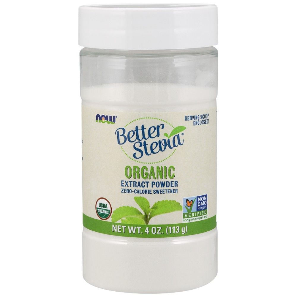 Mai bine extractul Stevia® pulbere | Organic - 113 grame