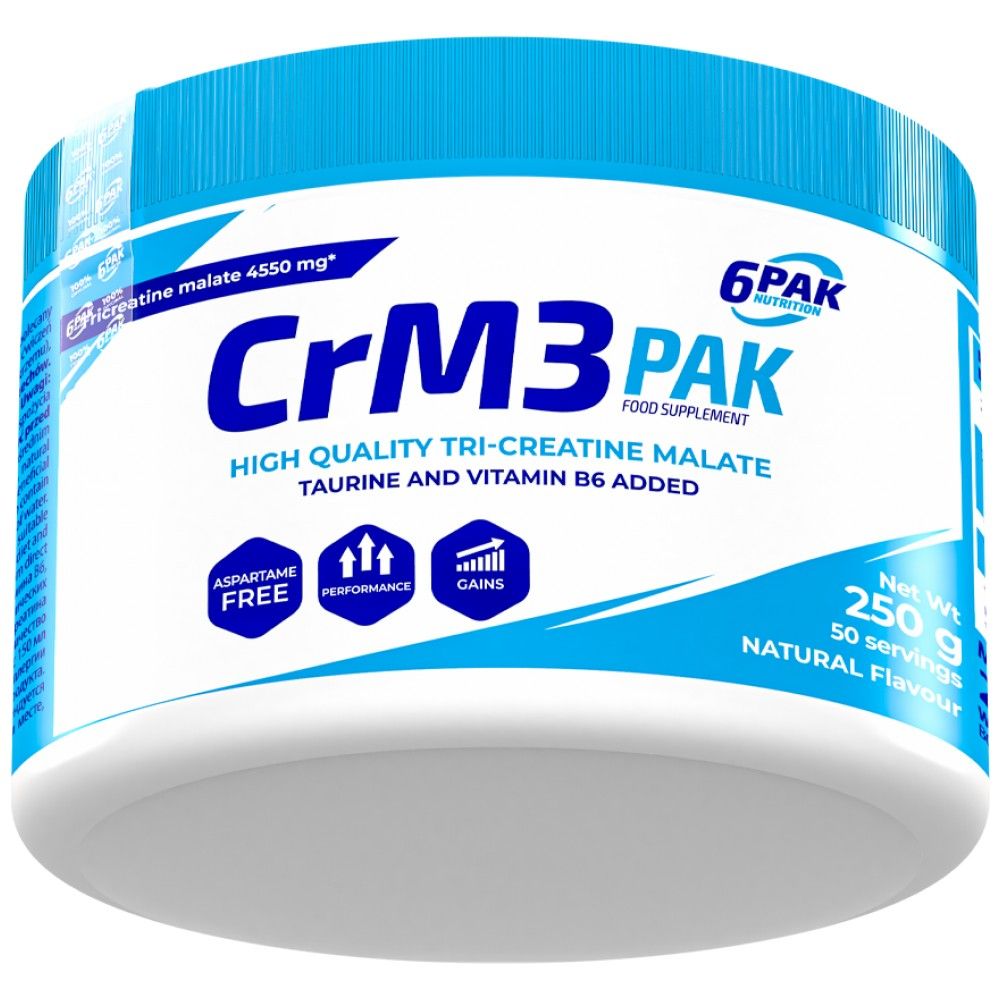CrM3 PAK (Tri-Creatine Malat + Taurina) - 250 grame