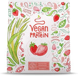 Căpșuni cu pulbere de proteine ​​vegane - 600 g fabricate în Germania - Alpha Foods