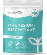 Bisglicinat de magneziu 60 capsule 320 mg Vegan <tc>Nutravita</tc>