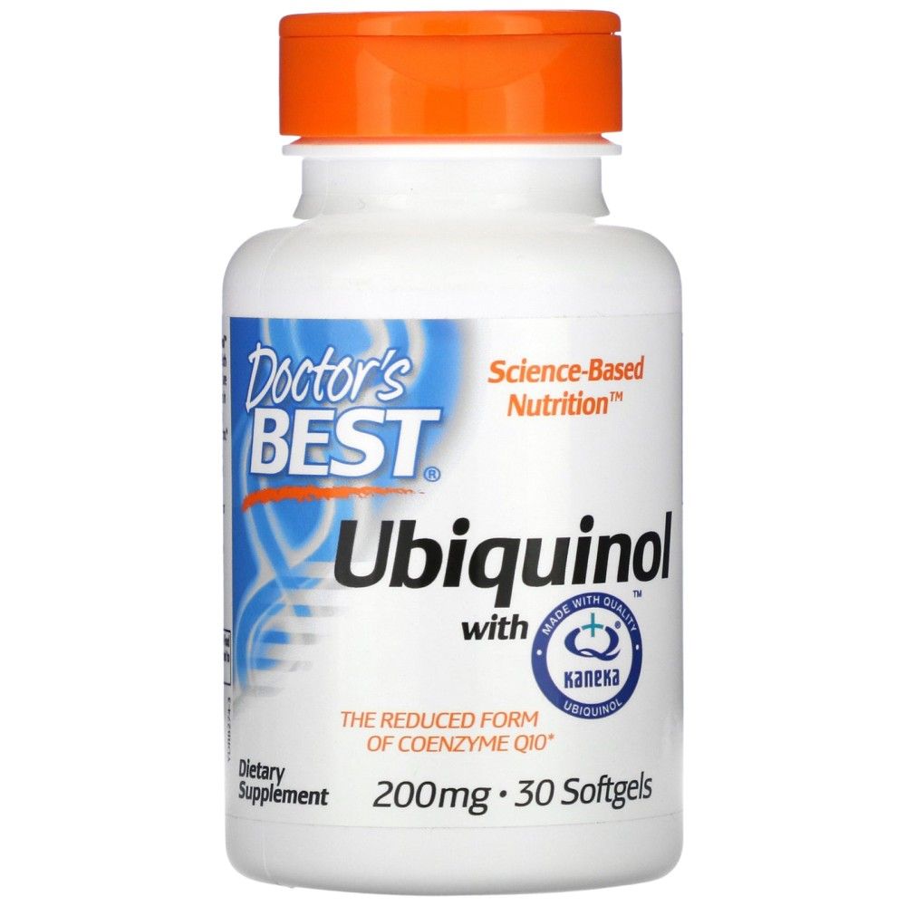 BEST Ubiquinol Kaneka QH 200 mg - 30 capsule de gel