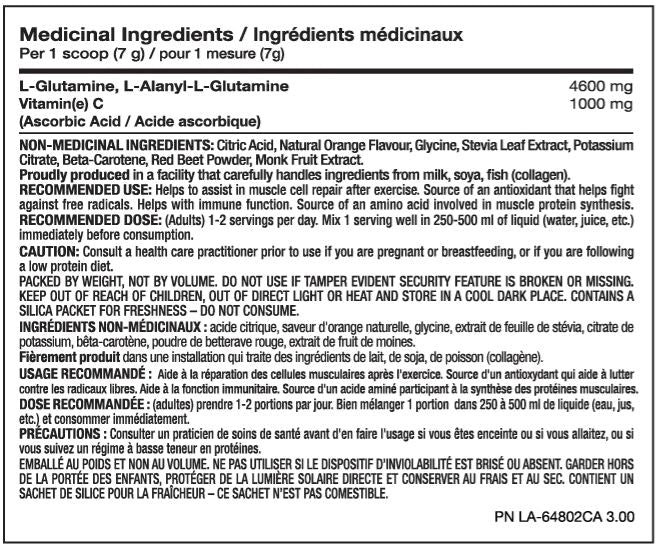 Glutamina Aur + Vitamina C - 0,322