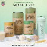 Proteine ​​Vegane + Enzime - 750 g (Ciocolata) Nutravita