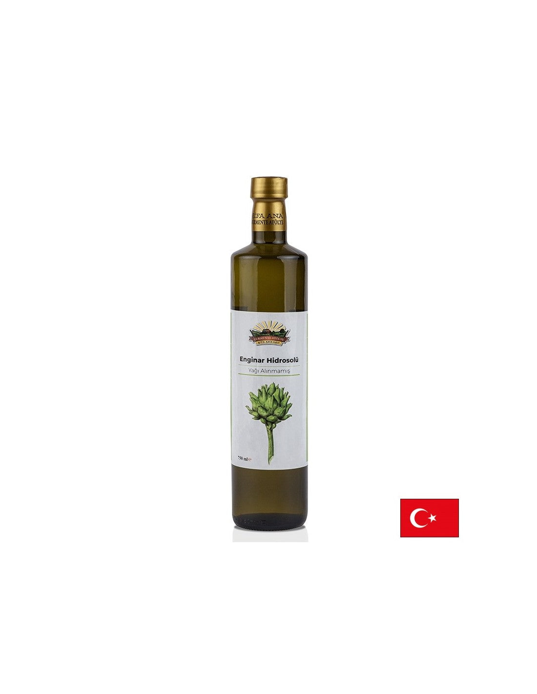 Hidrosol de anghinare (apă florală) - Îngrijire pentru piele, ficat și vezică biliară, 750 ml