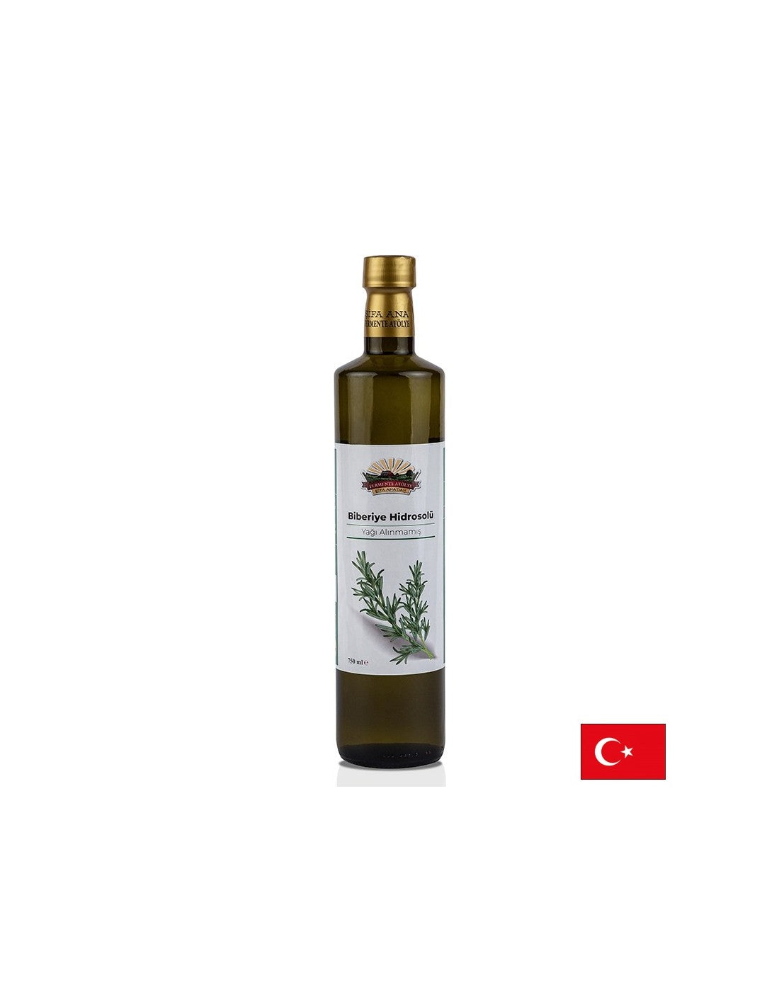 Hidrosol de rozmarin (apă florală) - Îngrijirea părului și a pielii, Tonic pentru minte, 750 ml