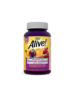 Alive! Women`s 50+ Gummy Vitamins - 75 gummies - Nutra Best Europe