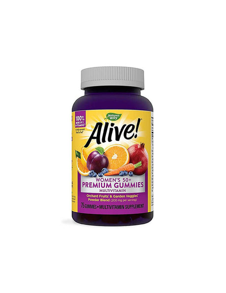 Alive! Women`s 50+ Gummy Vitamins - 75 желирани бонбони - Feel You