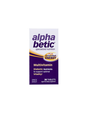 Energizing multivitamins for diabetics - Alpha betic®, 30 tablets - Nutra Best Europe