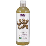 Ulei de ricin | Îngrijirea tenului 100% pură și versatilă - 473 ml