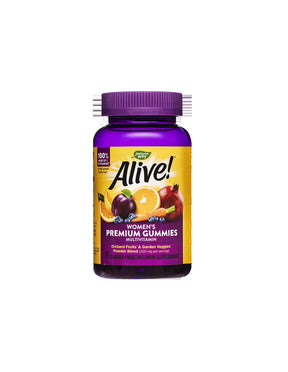 Alive! Women's Gummy Vitamins - 75 Chewable Tablets - Nutra Best Europe